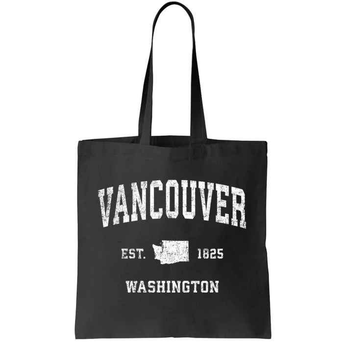 Vancouver Washington Wa Vintage Sports Tote Bag