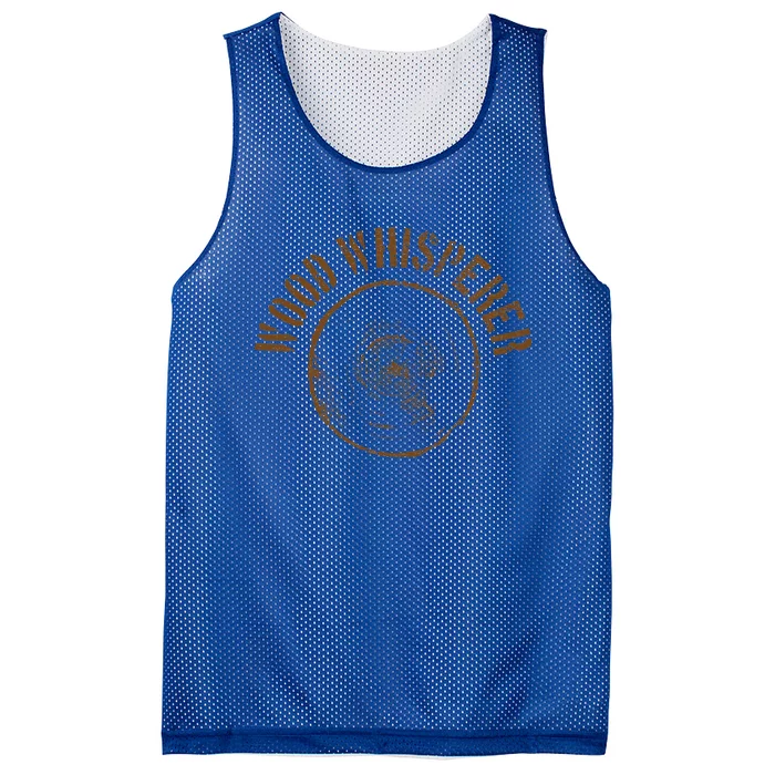 Vintage Wood Whisperer Lumberjack Woodworker Mesh Reversible Basketball Jersey Tank