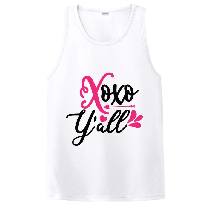 Valentine Xoxo Y All Performance Tank