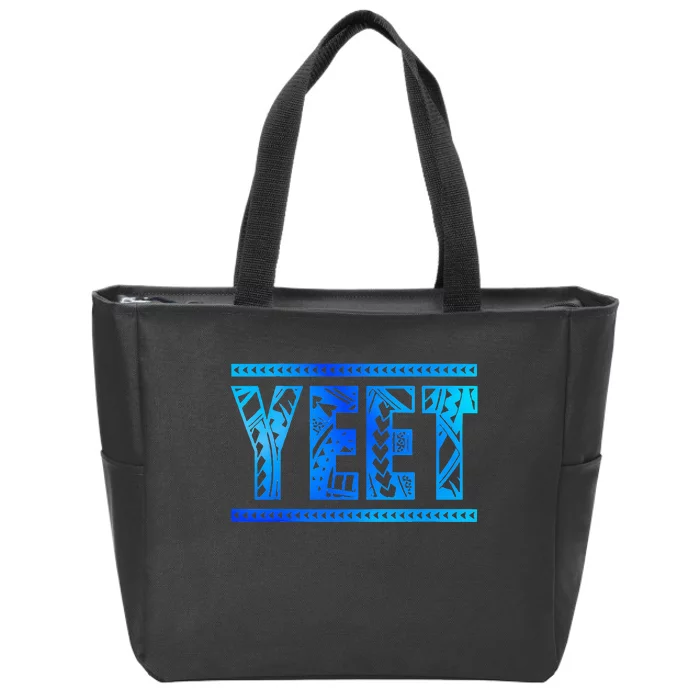 Vintage Yeet Apparel Saying Funny Zip Tote Bag