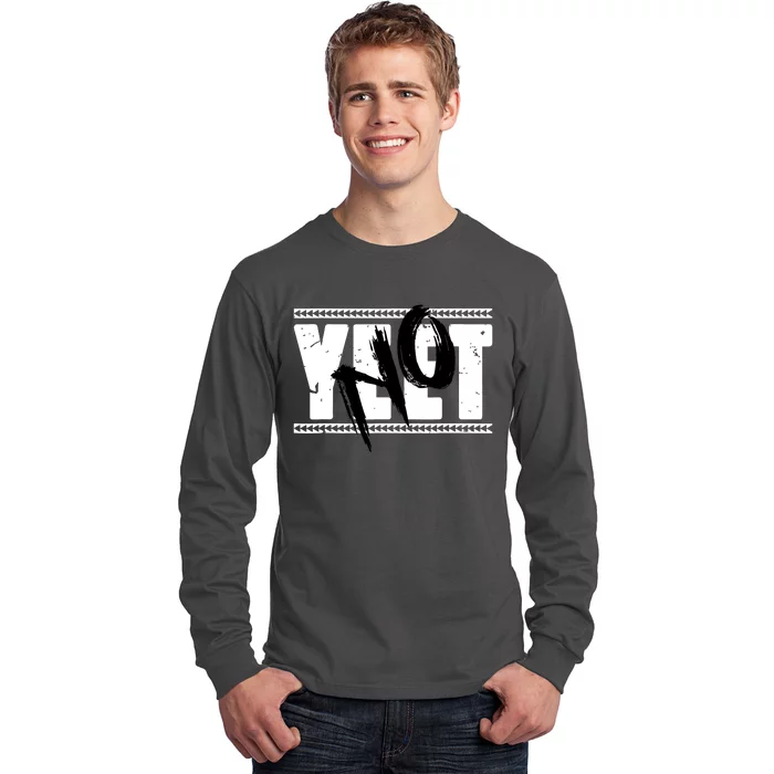 Vintage Yeet Apparel Saying Long Sleeve Shirt