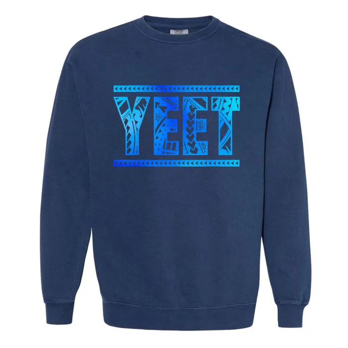 Vintage Yeet Apparel Saying Funny Garment-Dyed Sweatshirt