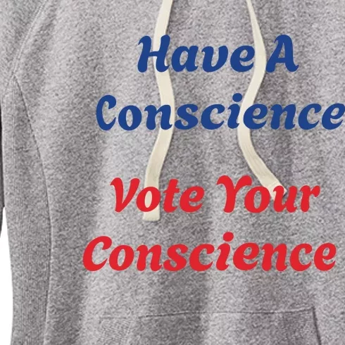 Vote Your Conscience Women's Fleece Hoodie