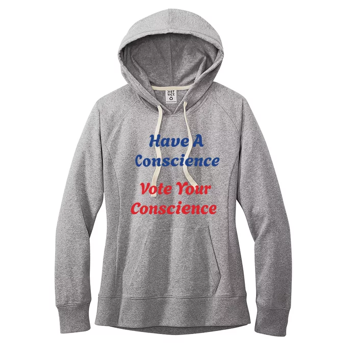 Vote Your Conscience Women's Fleece Hoodie