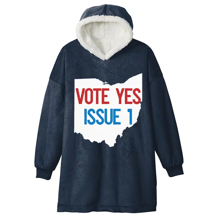 Vote Yes Issue 1 Hooded Wearable Blanket