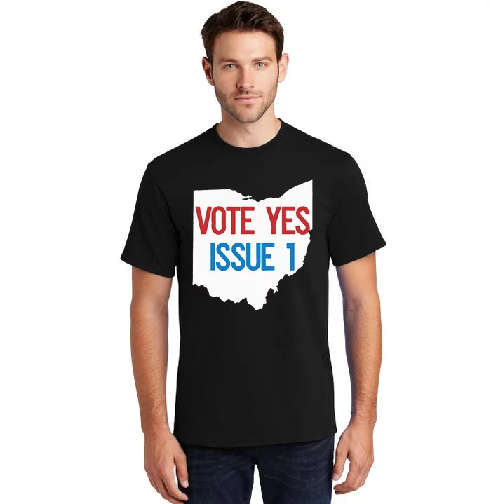 Vote Yes Issue 1 Tall T-Shirt