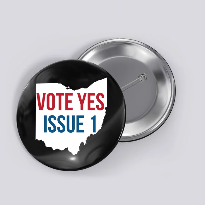 Vote Yes Issue 1 Button