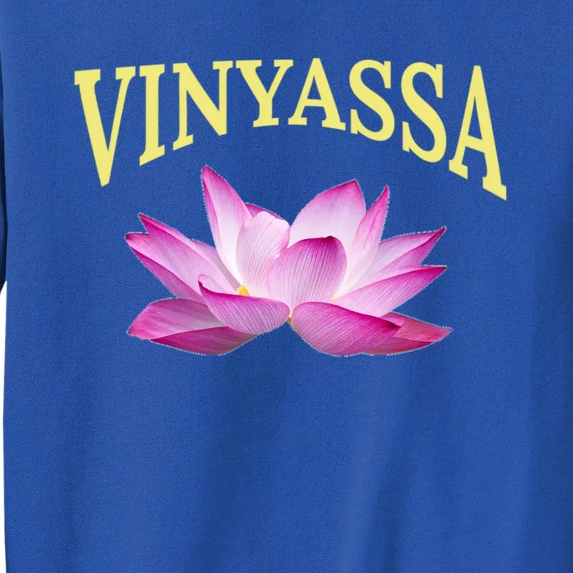 Vinyassa Yoga Lotus / Vinyassa Yoga Instructor Design Gift Sweatshirt