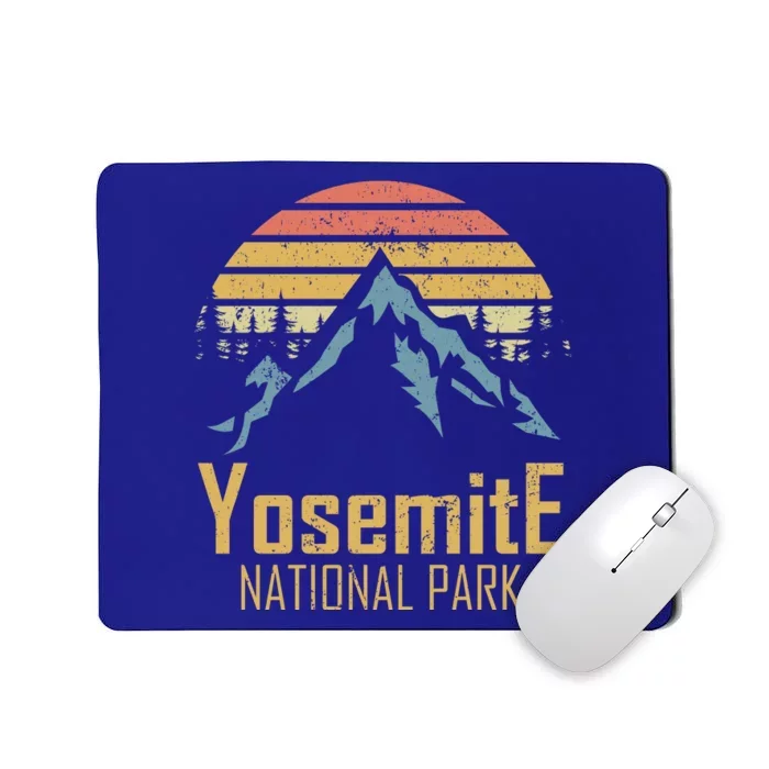 Vintage Yosemite National Park California Gift Mousepad