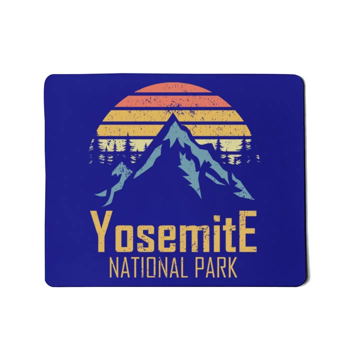 Vintage Yosemite National Park California Gift Mousepad