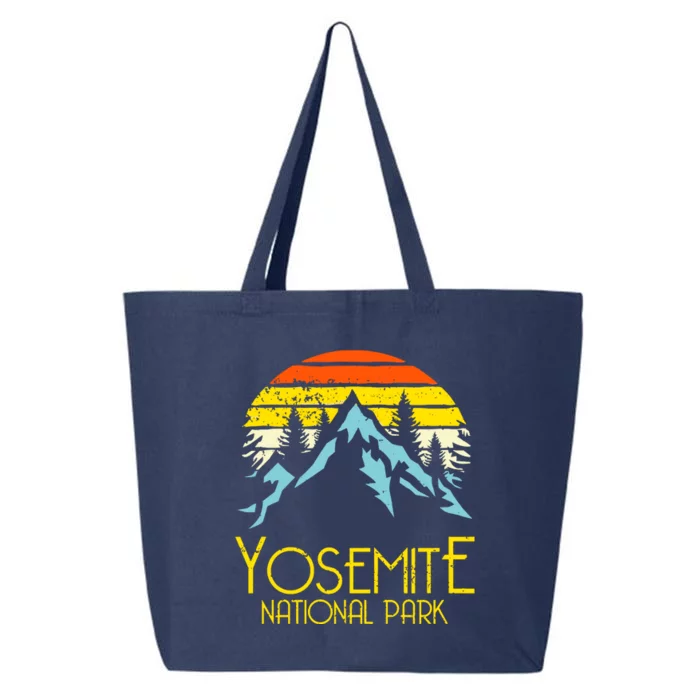 Vintage Yosemite National Park California 25L Jumbo Tote