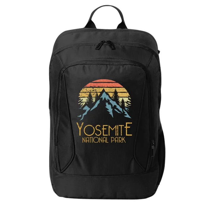 Vintage Yosemite National Park California Gift City Backpack