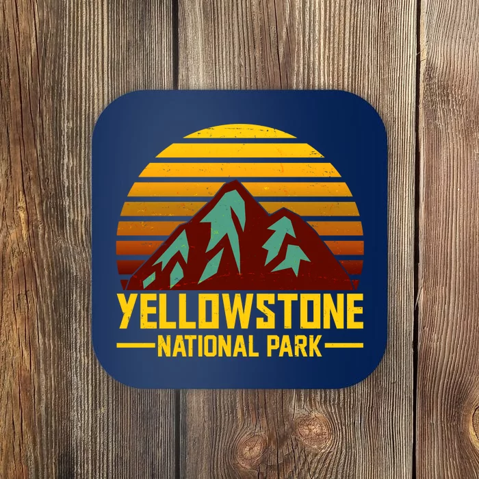 Vintage Yellowstone National Park Coaster