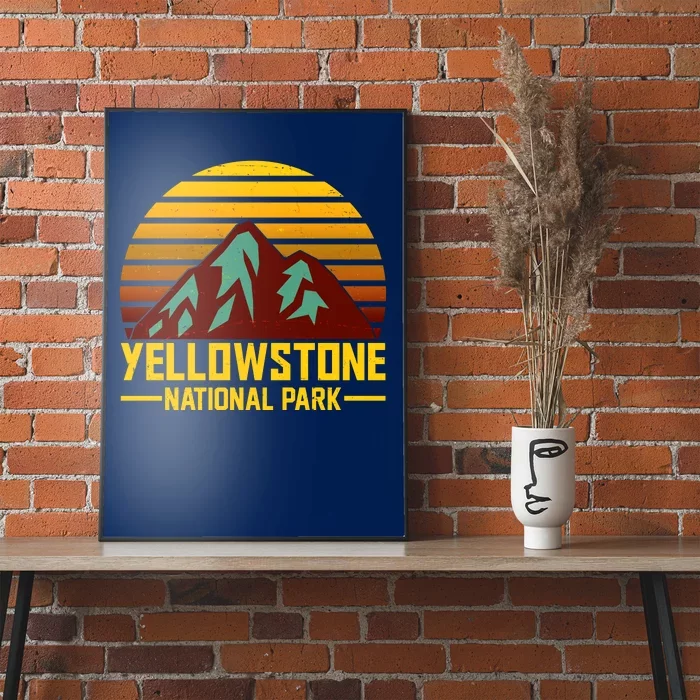 Vintage Yellowstone National Park Poster