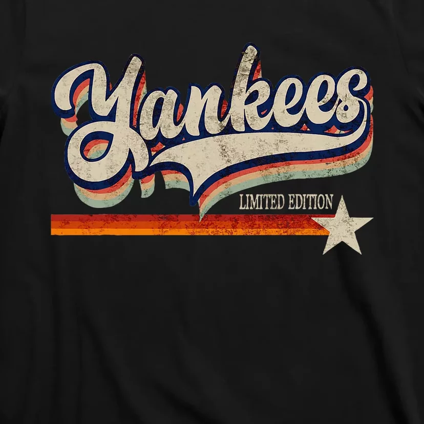 Vintage Y.A.N.K.E.E.S Name Proud Retro T-Shirt