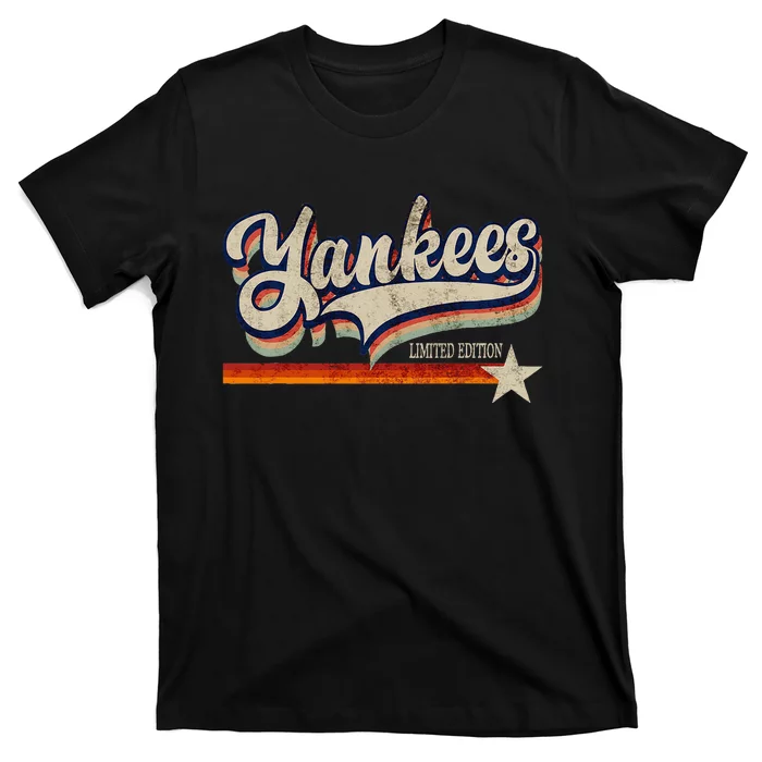 Vintage Y.A.N.K.E.E.S Name Proud Retro T-Shirt