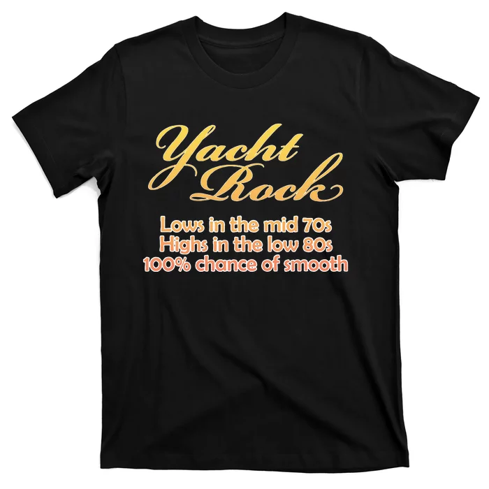 Vintage Yacht Rock Music Mid 70s Low 80s T-Shirt