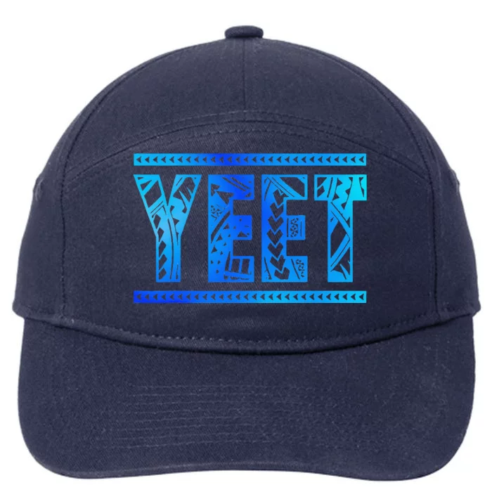 Vintage Yeet Saying Funny 7-Panel Snapback Hat