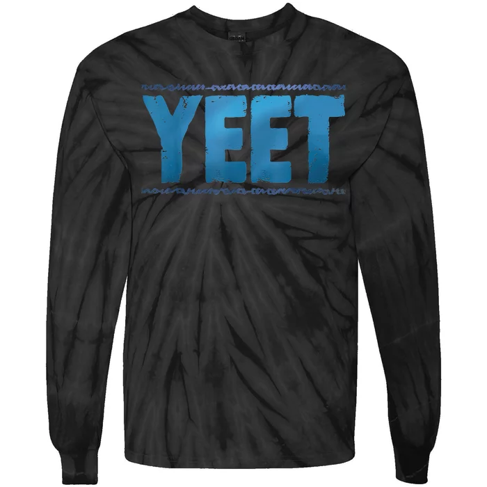 Vintage Yeet Tie-Dye Long Sleeve Shirt