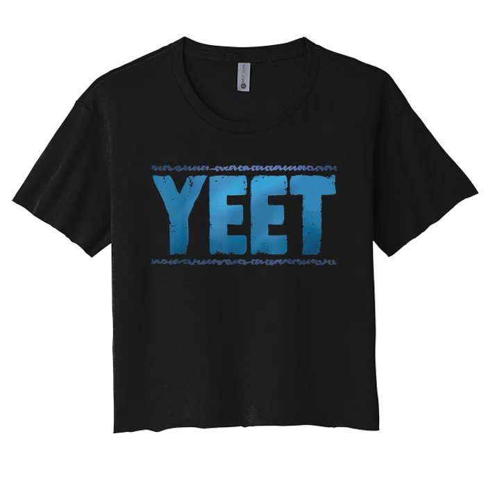 Vintage Yeet Women's Crop Top Tee