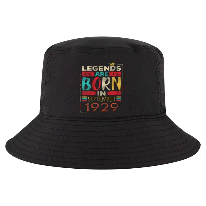 Variable Years LEGENDS ARE BORN IN SEPTEMBER 1929 Cool Comfort Performance Bucket Hat