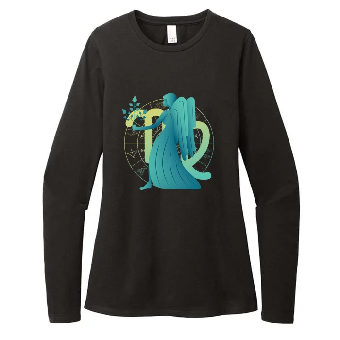 Virgo Zodiac Astrology Womens CVC Long Sleeve Shirt