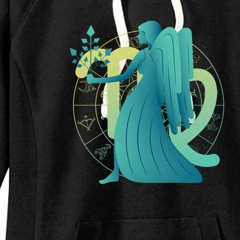 Virgo Zodiac Astrology Women's Fleece Hoodie