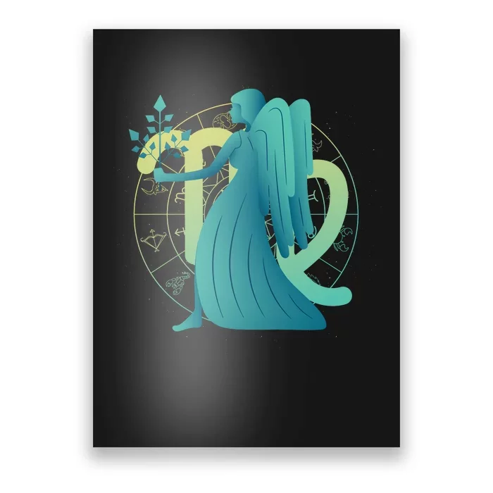 Virgo Zodiac Astrology Poster