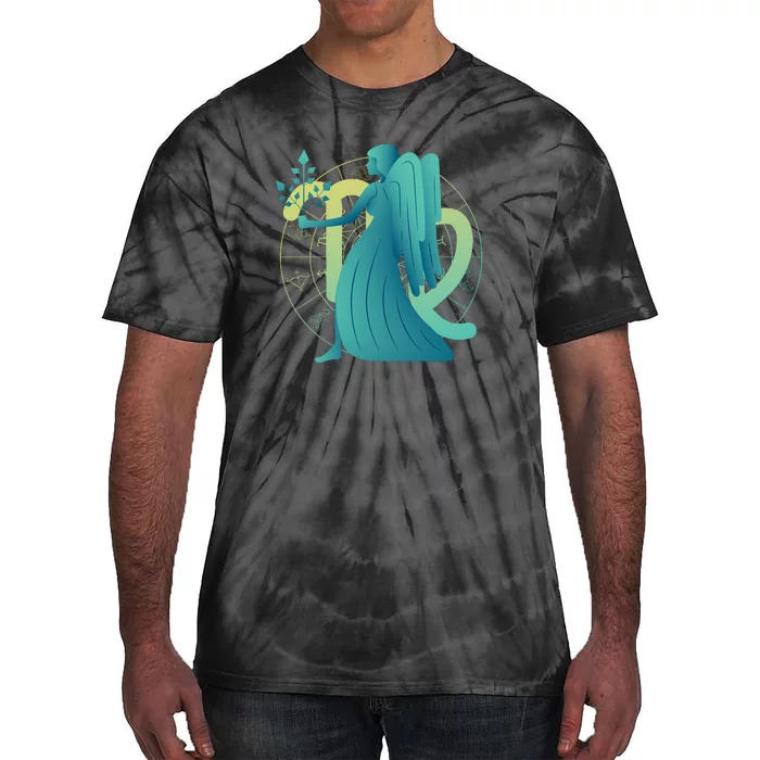 Virgo Zodiac Astrology Tie-Dye T-Shirt