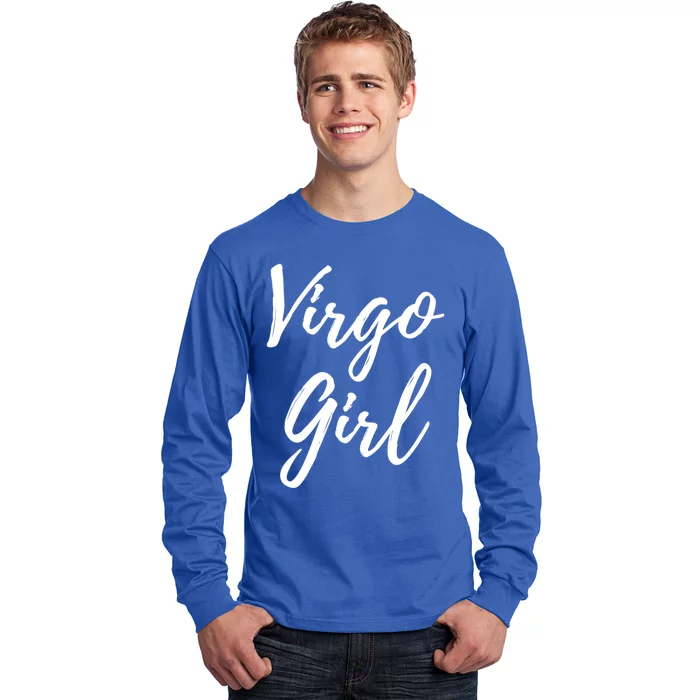 Virgo Zodiac Astrological Sign Horoscope Birthday Cool Gift Long Sleeve Shirt