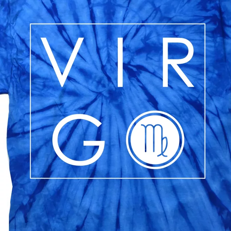 Virgo Zodiac Astrology Gift Tie-Dye T-Shirt