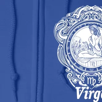 Virgo Zodiac Astrology Unisex Meaningful Gift Full Zip Hoodie