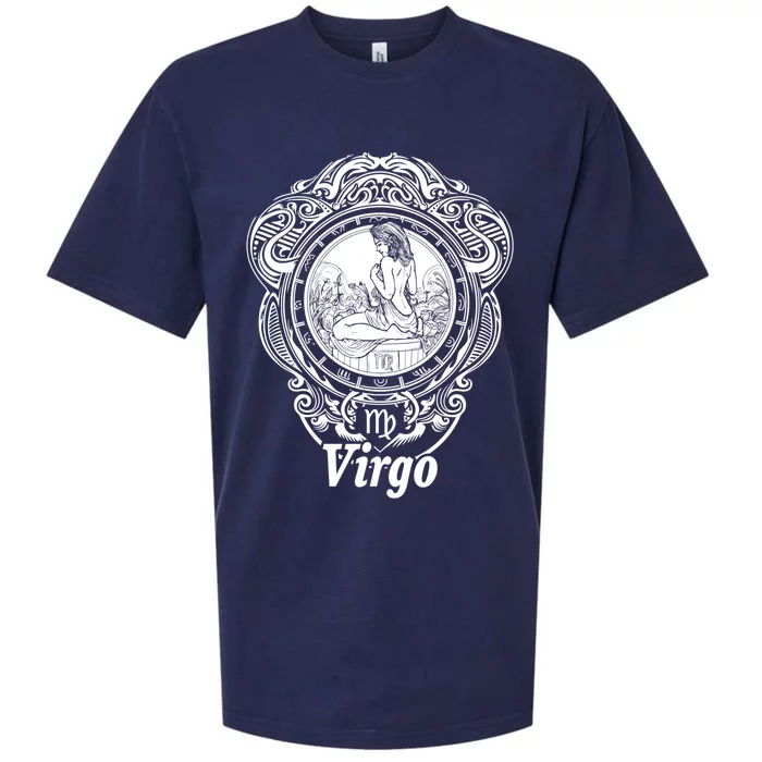 Virgo Zodiac Astrology Unisex Meaningful Gift Sueded Cloud Jersey T-Shirt