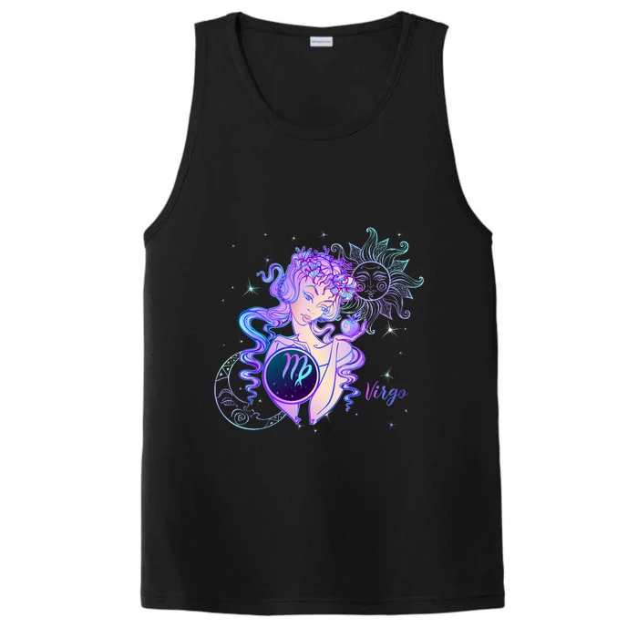 Virgo Zodiac Astrology Gift Performance Tank