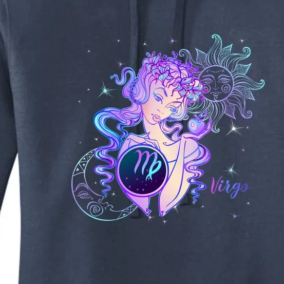 Virgo Zodiac Astrology Gift Women's Pullover Hoodie