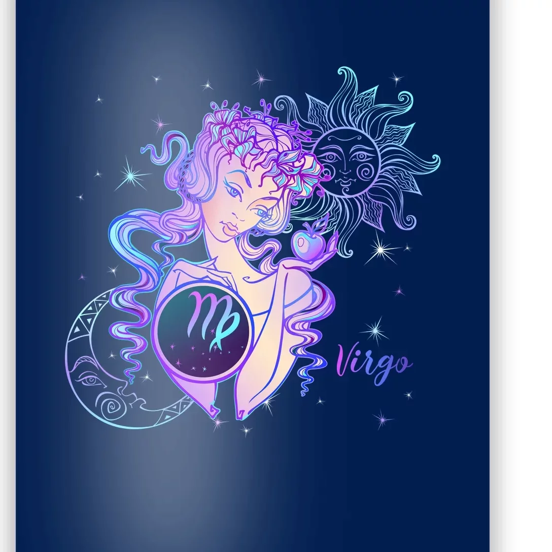 Virgo Zodiac Astrology Gift Poster