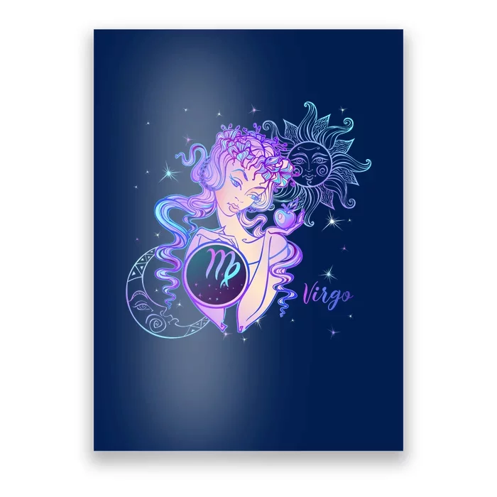 Virgo Zodiac Astrology Gift Poster