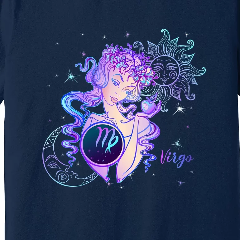 Virgo Zodiac Astrology Gift Premium T-Shirt