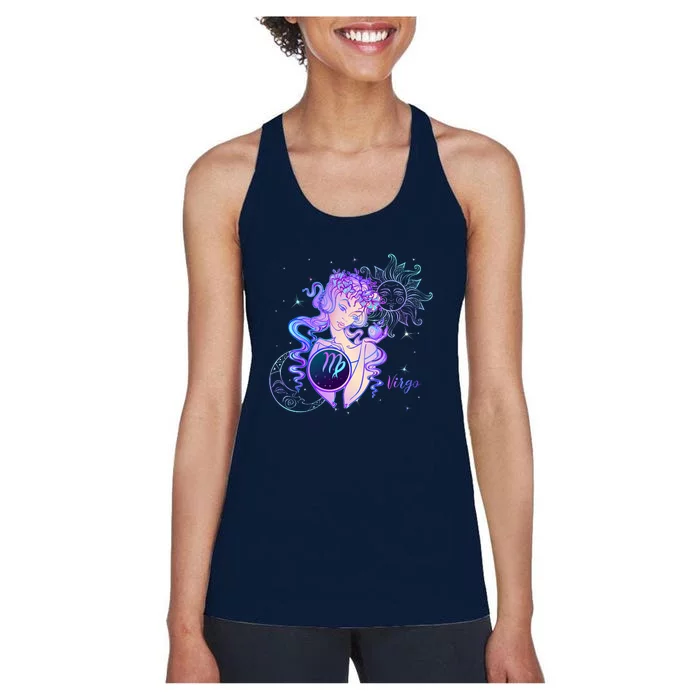 Virgo Zodiac Astrology Gift Women's Racerback Tank