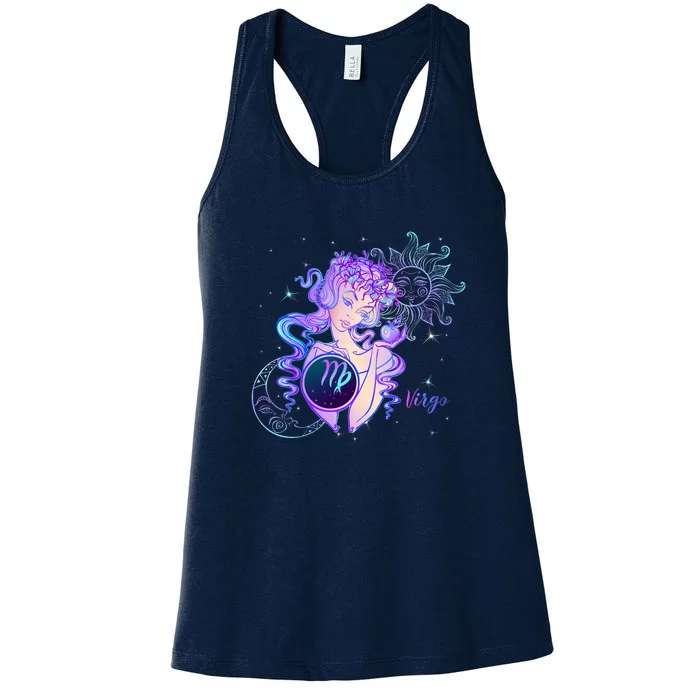 Virgo Zodiac Astrology Gift Women's Racerback Tank