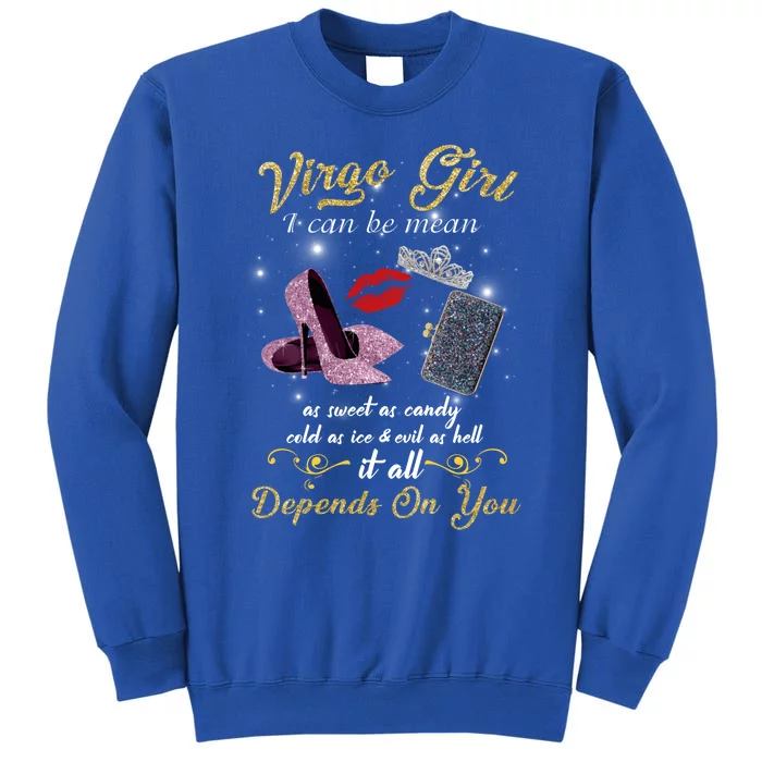 Virgo Zodiac Birthday Decorations Funny Gift Gift Sweatshirt