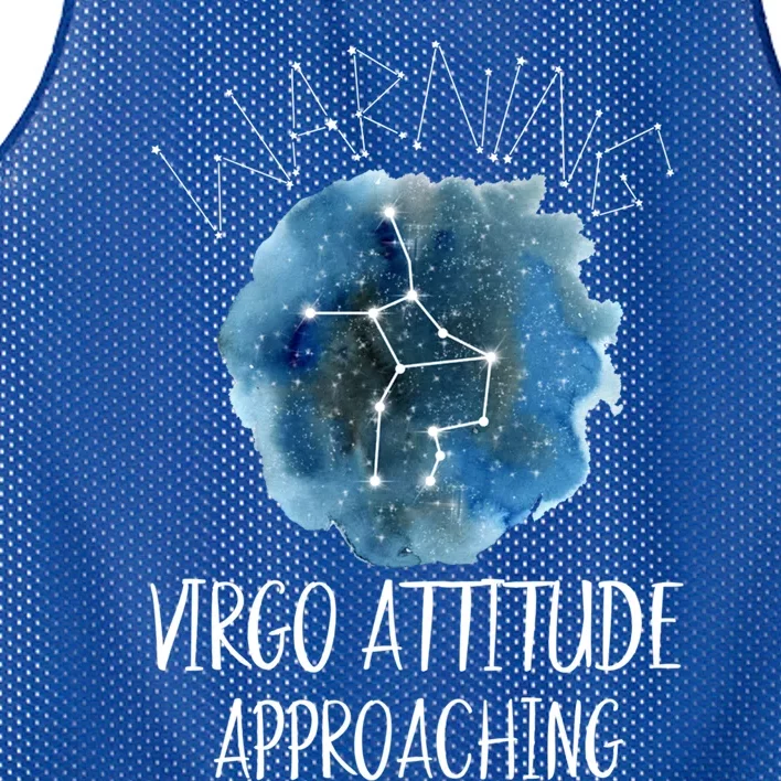 Virgo Zodiac Constellation Aesthetic Virgo Stuff Gift Mesh Reversible Basketball Jersey Tank