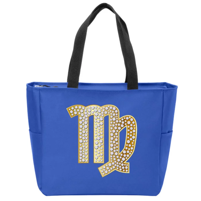 Virgo Zodiac Cool Gift Zip Tote Bag