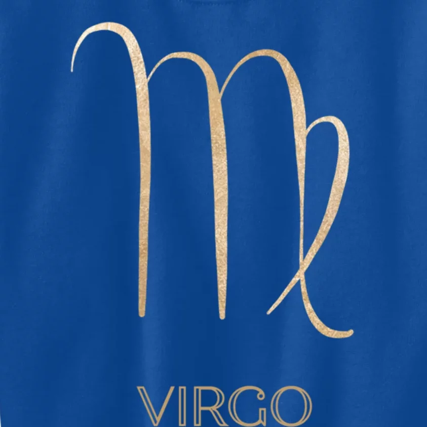 Virgo Zodiac Funny Gift Virgo Season Birthday Funny Gift Virgo Gift Kids Sweatshirt