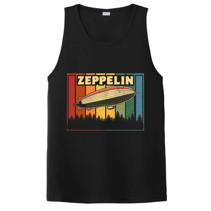 Vintage Zeppelin First Name Airship Performance Tank