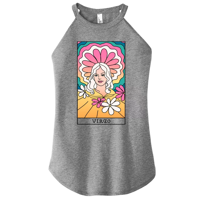 Virgo Zodiac Gift Women’s Perfect Tri Rocker Tank