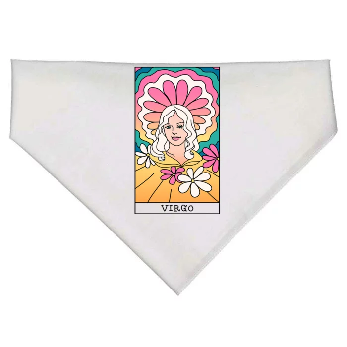 Virgo Zodiac Gift USA-Made Doggie Bandana