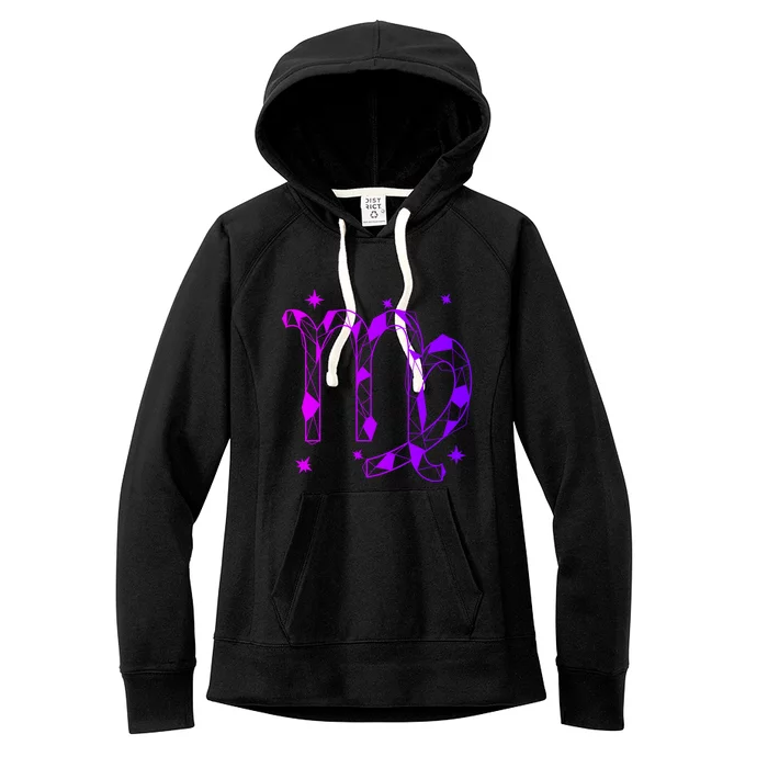 Virgo Zodiac Great Gift Women's Fleece Hoodie