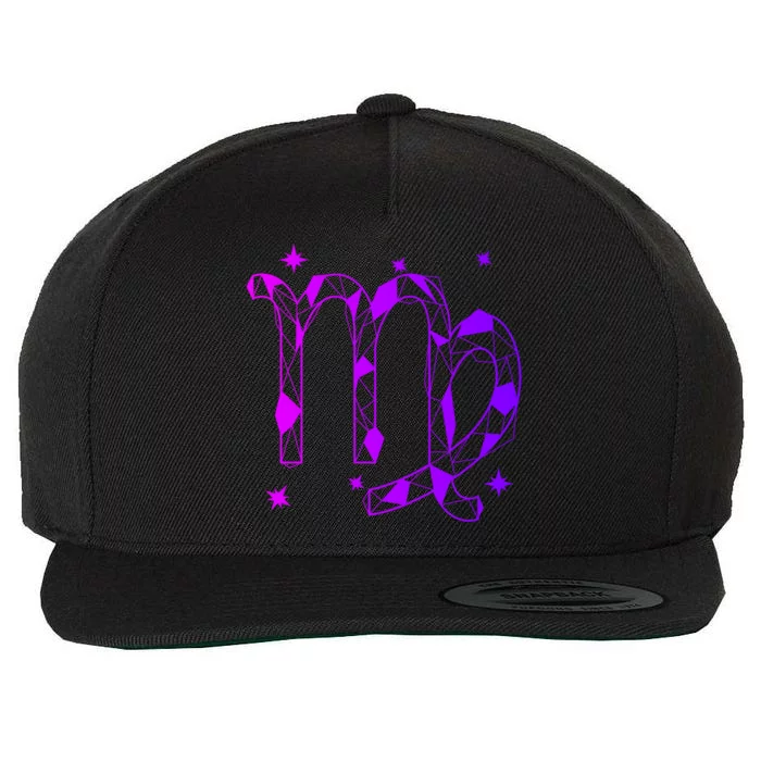 Virgo Zodiac Great Gift Wool Snapback Cap