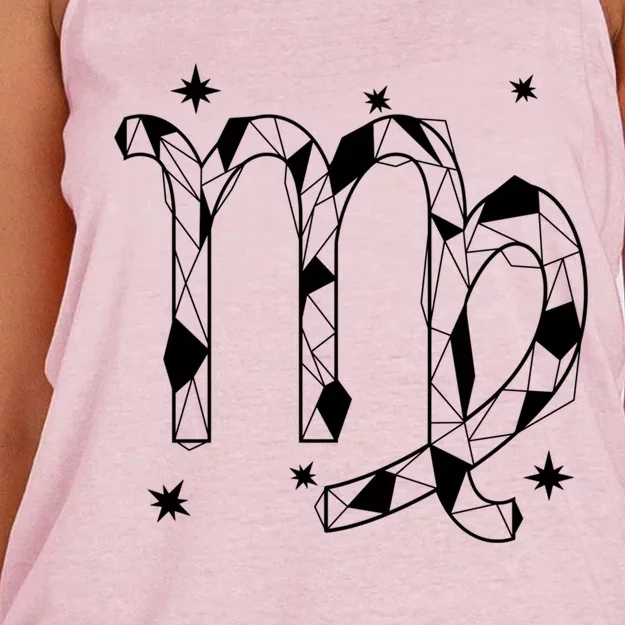 Virgo Zodiac Gift Women's Knotted Racerback Tank